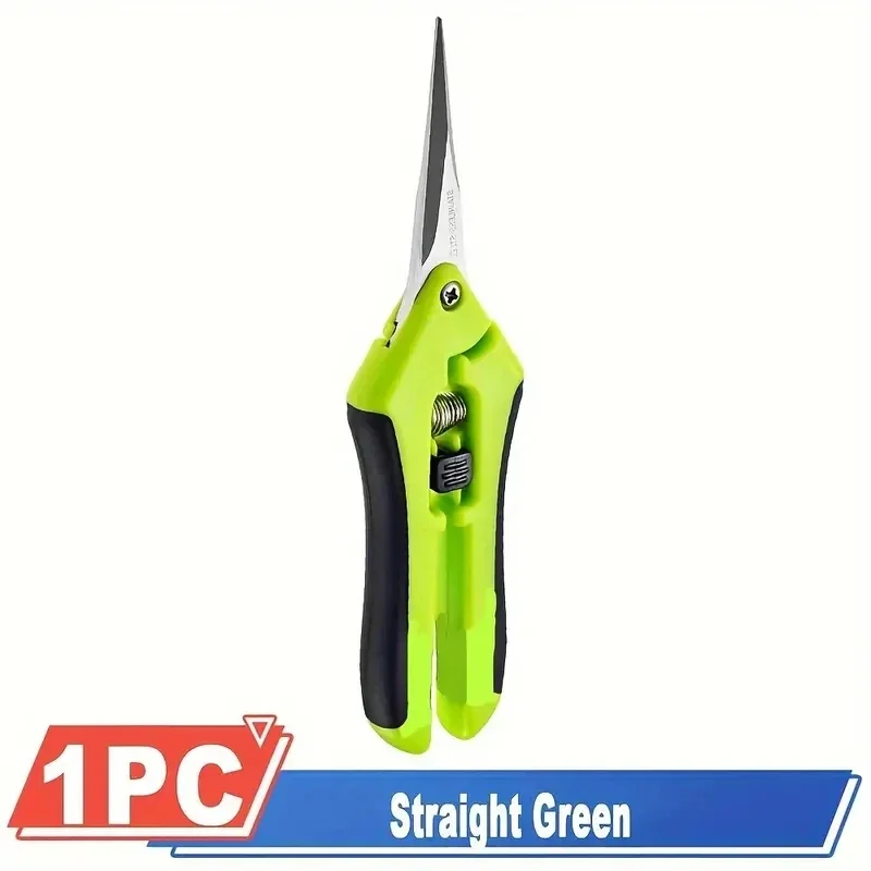 Garden Tools Secateurs Bonsai Shears Metal Gardening Scissor Pruning Tool Hand Cutter Fruit Picking Weed Household Potted 1PC