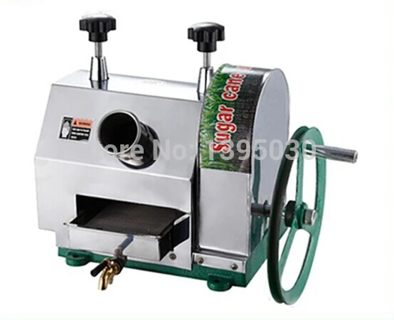 Macchina manuale per succhi di canna da zucchero in acciaio inossidabile, spremiagrumi per canna da zucchero, spremiagrumi per succo di canna da zucchero