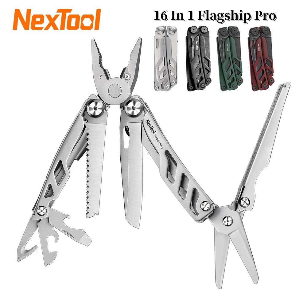 

NexTool 16 In 1 Flagship Pro EDC Multi tool Pliers Folding Knife Tactical Pocket Camping Survival knives Multitool Tools Plier