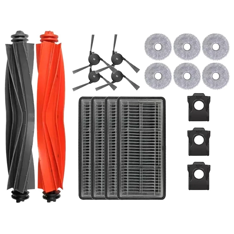 

A86I-для Dreame X40 Pro Ultra, аксессуары для роботов-пылесосов, основная боковая щетка, фильтр, швабра, мешки для пыли, запасные части