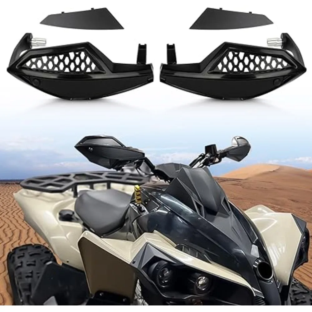 

Motorcycle Handguards Wind Deflector Handlebar Guard Protector Kit for Outlander 450 500 570 650 800 850 1000 MAX Renegade XMR