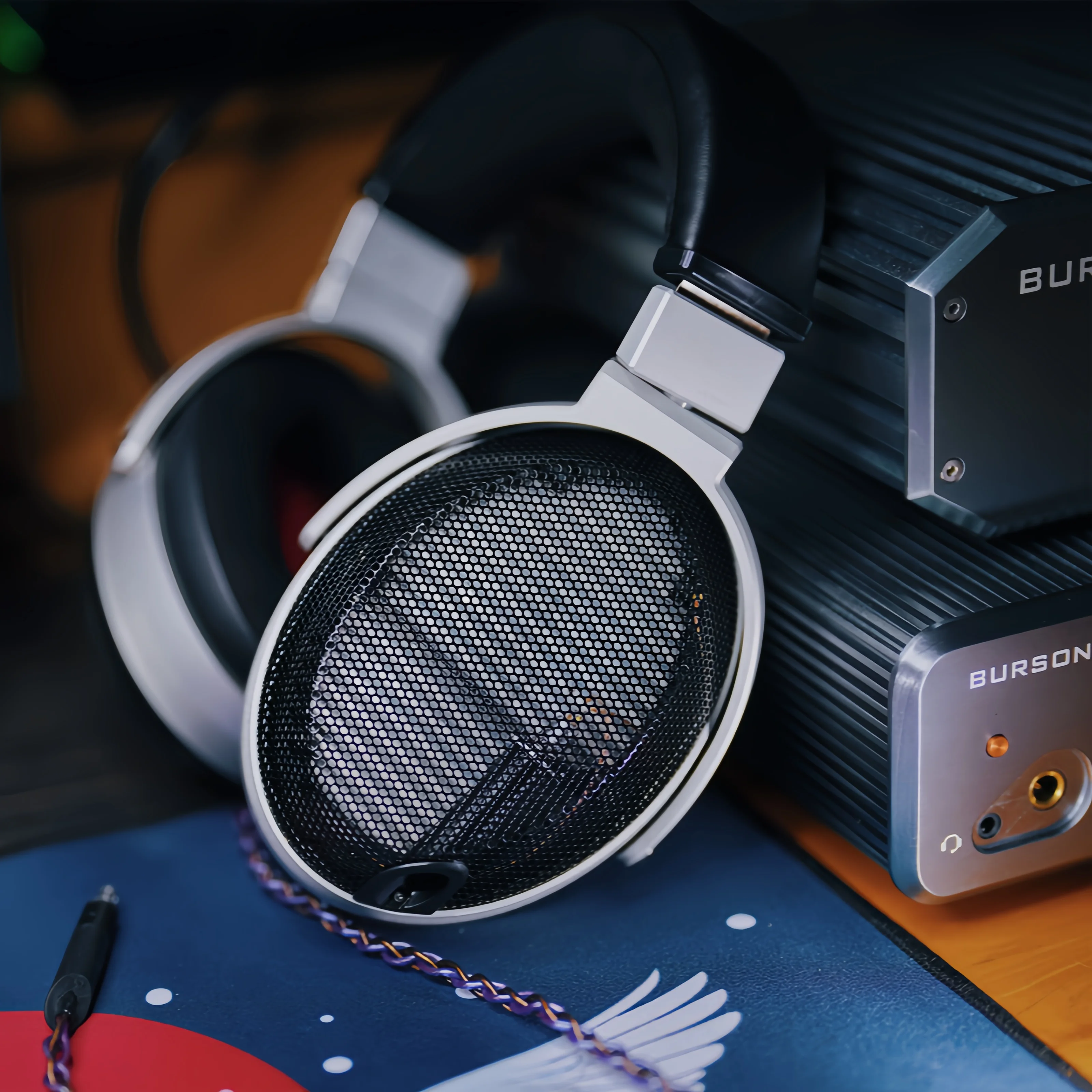 Geekyaudio Full-Size Over-Ear Open-Back Planar Magnetics Hifi Musicn Monitor Headphone Stealth Magnets Audiophiles Musicians