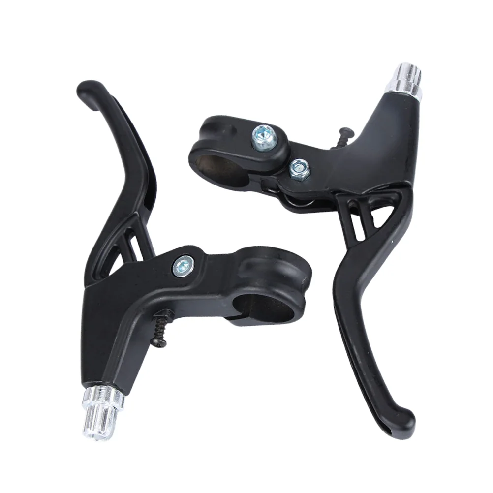 

1 Pair Lever Handlebar Brakes Brake Lever Brake Handle for Mountain Road Bike (Black) bike brake lever