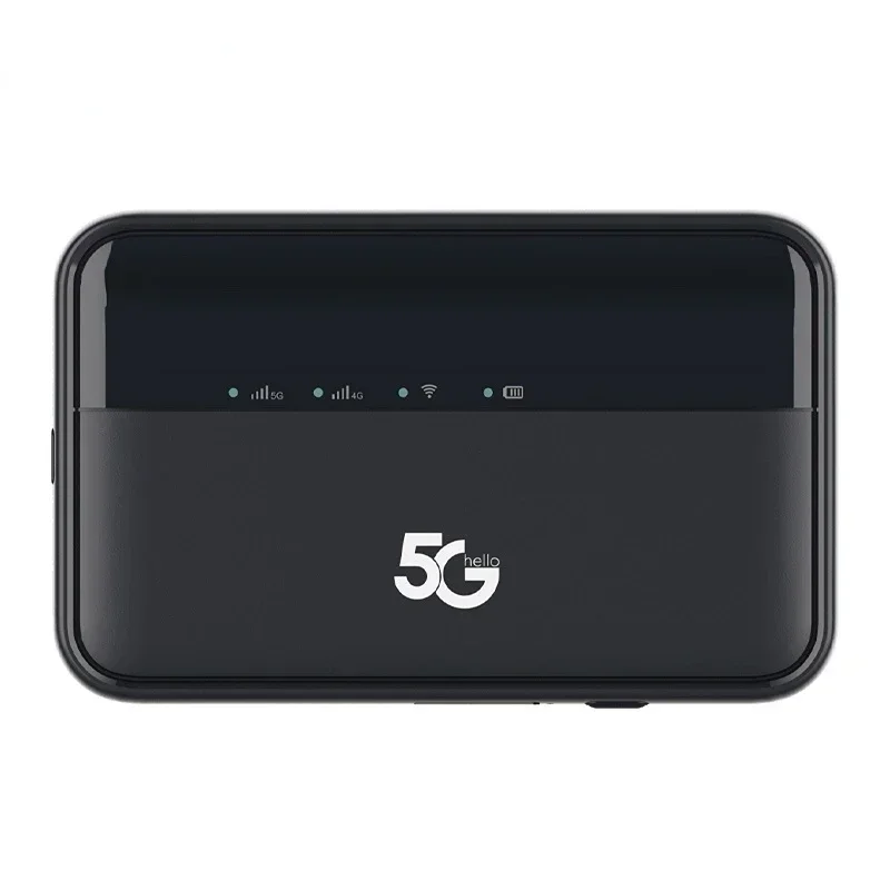 5G Wireless mobile hotspot  SA/NSA Pocket WIFI 5G NR 2.77G +WIFI6 2.4/5.8G 10000mAh for travel business