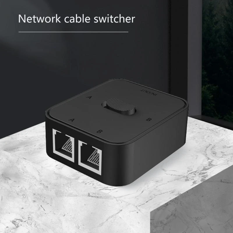 SZ High Performance Ethernet High Speed 100/1000Mbps RJ45 Splitter