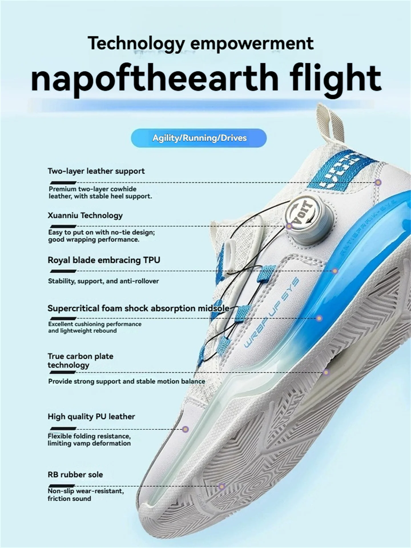 Unisex Rotation Buckle Tennis/ - Shoe Non Slip Badminton ulasan dan harga