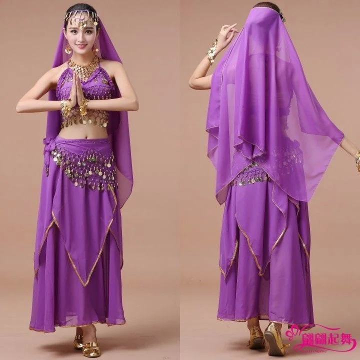 Belly Dancing Costume Sets Egyption Egypt Belly Dance Costume sari indian clothing women bollywood indian Bellydance Dress