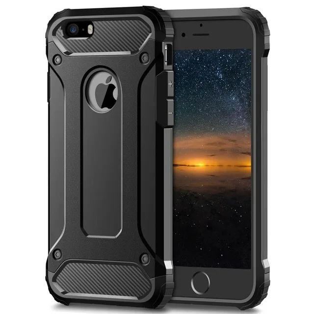

Luxury Armor Shockproof Case On The For iphone 7 8 6 6s PLus X Phone Bumper Cover For iphone X XR XS Max PC+TPU Protective Case
