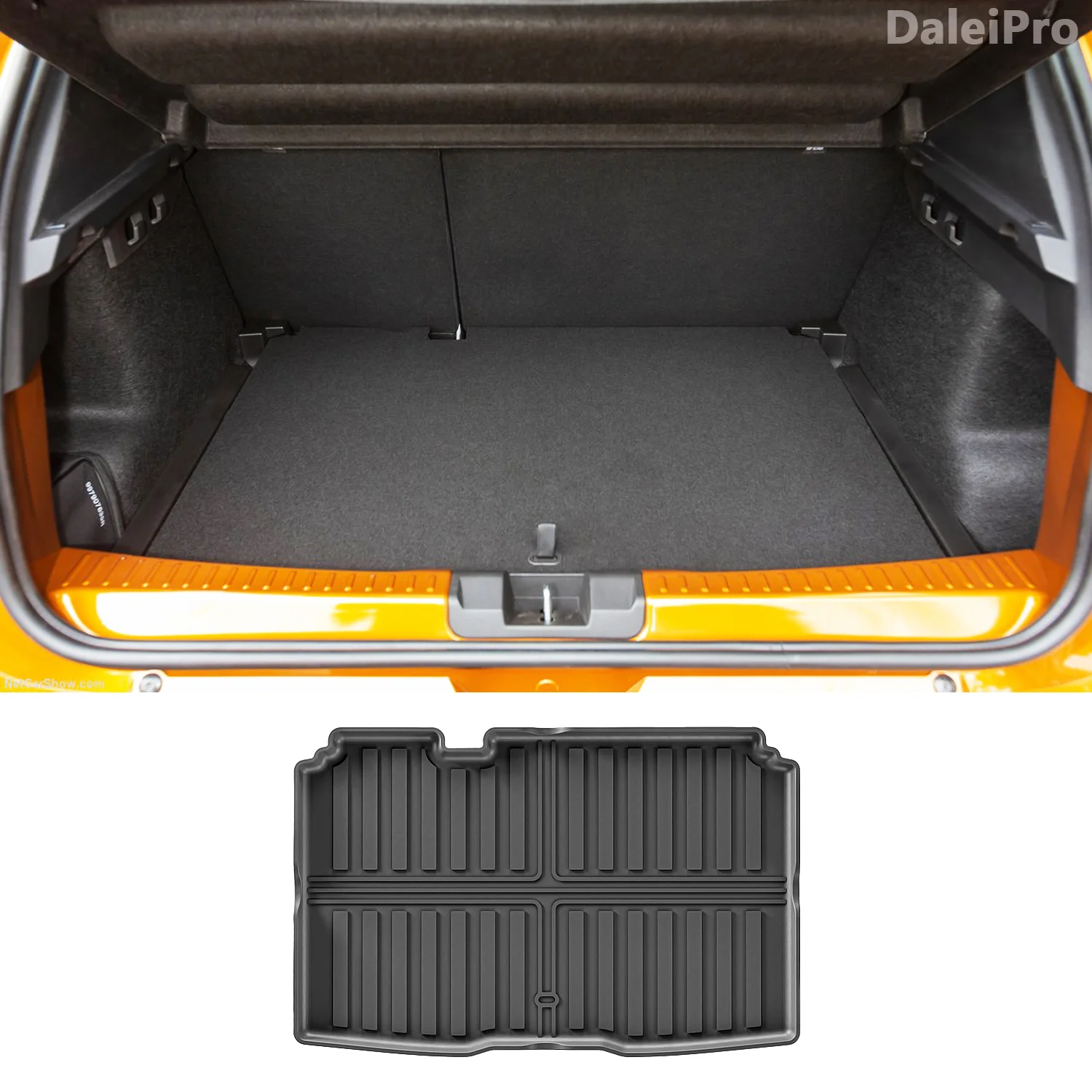 For Dacia Sandero 2021 2022 2023 2024 Cargo Liner Custom Fit TPE Trunk Mats All Weather Cargo Cover Waterproof Car Accessories