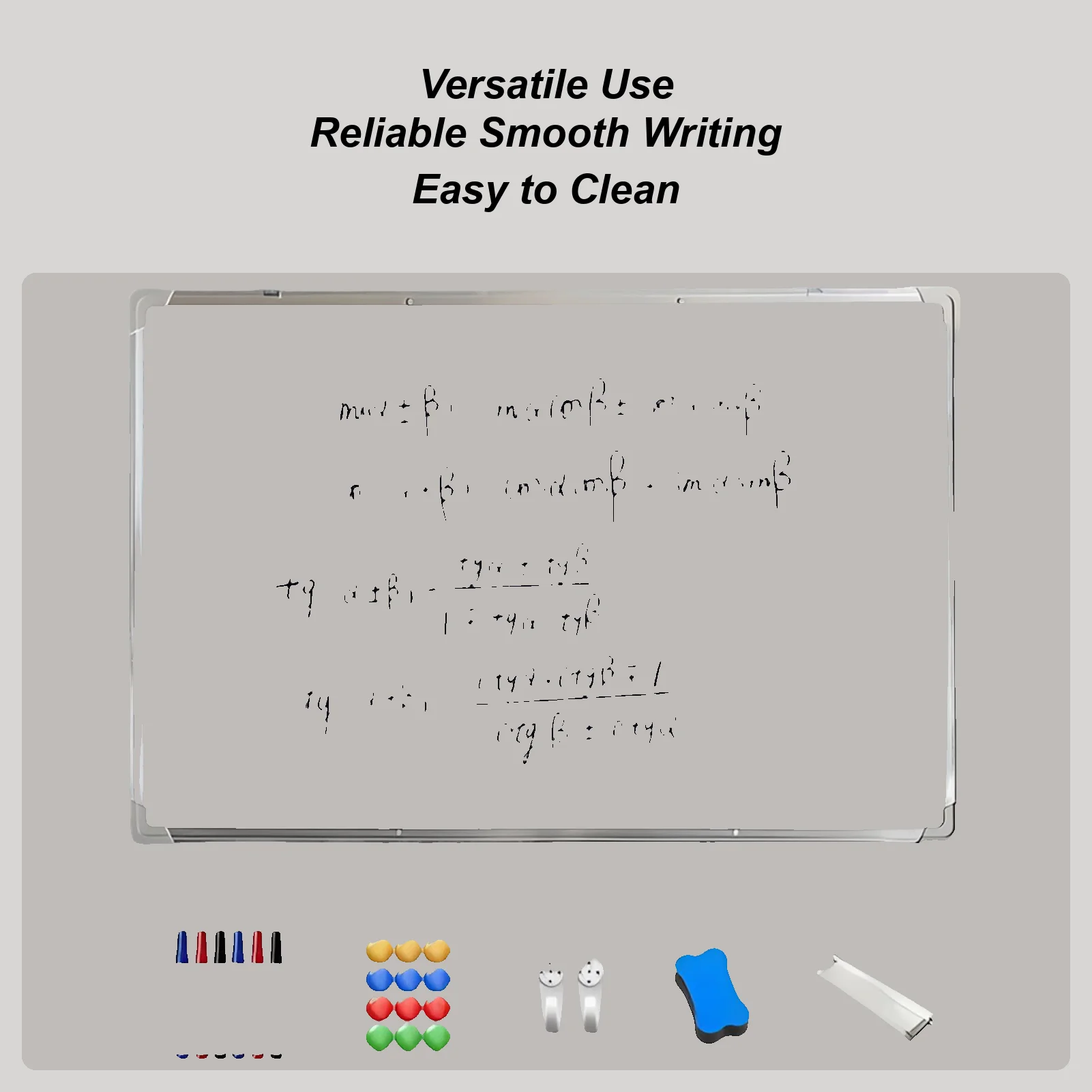 Wall-Mounted Magnetic Dry Erase Board Reusable Fridge Magnet Board Flexible Refrigerator Whiteboard For Office School 40x30cm