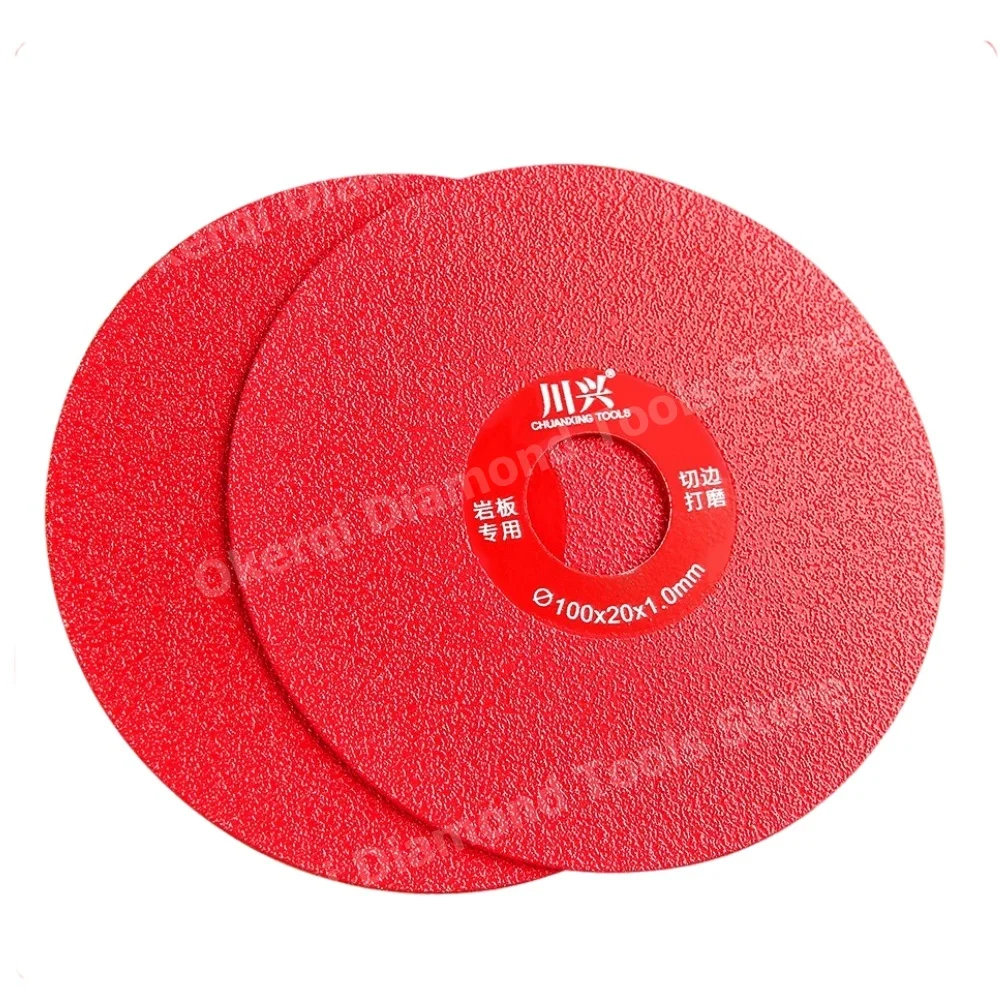 1/2/5/10 Stück 100*20mm Diamant-Flachschleifscheibe für Platten- und Keramikfliesen, 45-Grad-Fasenschneidscheibe, Poliersägeblätter – Detail 5