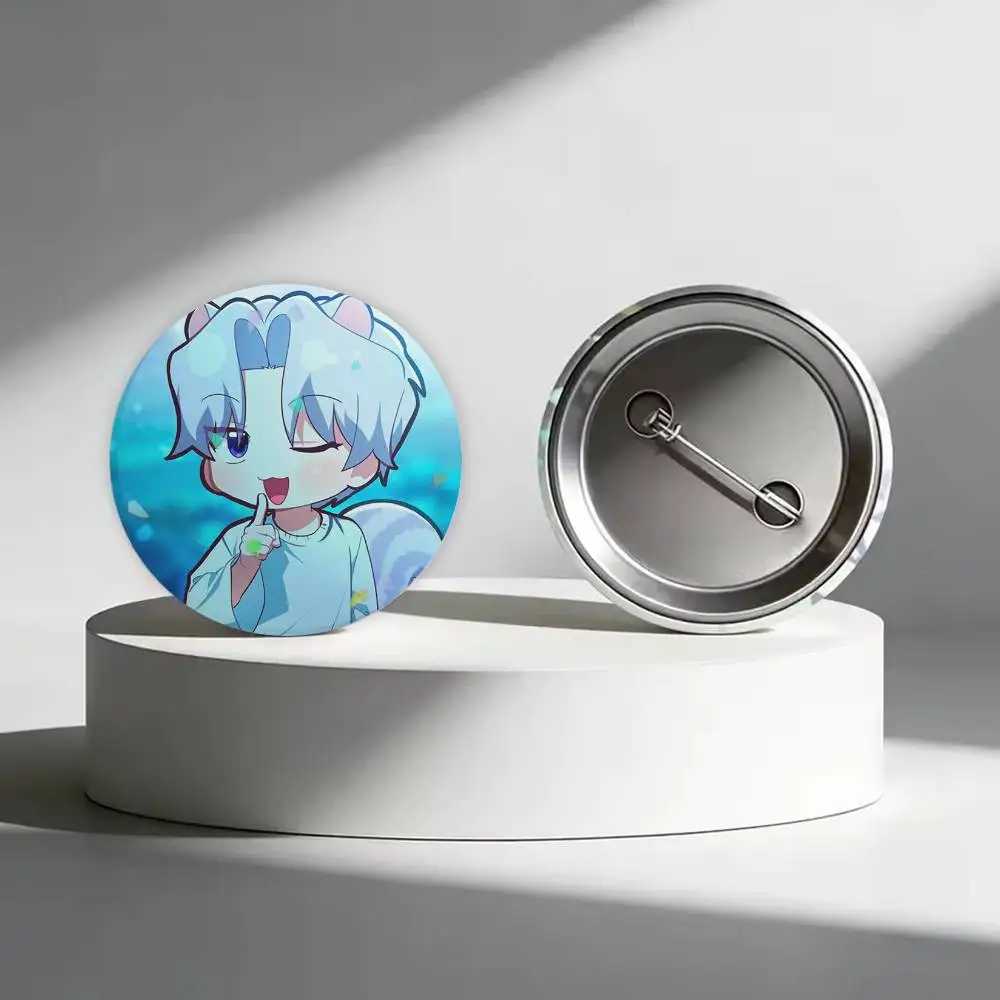 N-Neighbor Guild Member Badges Creative Tinplate Button PinsBrooch Badge Clothes Backpack