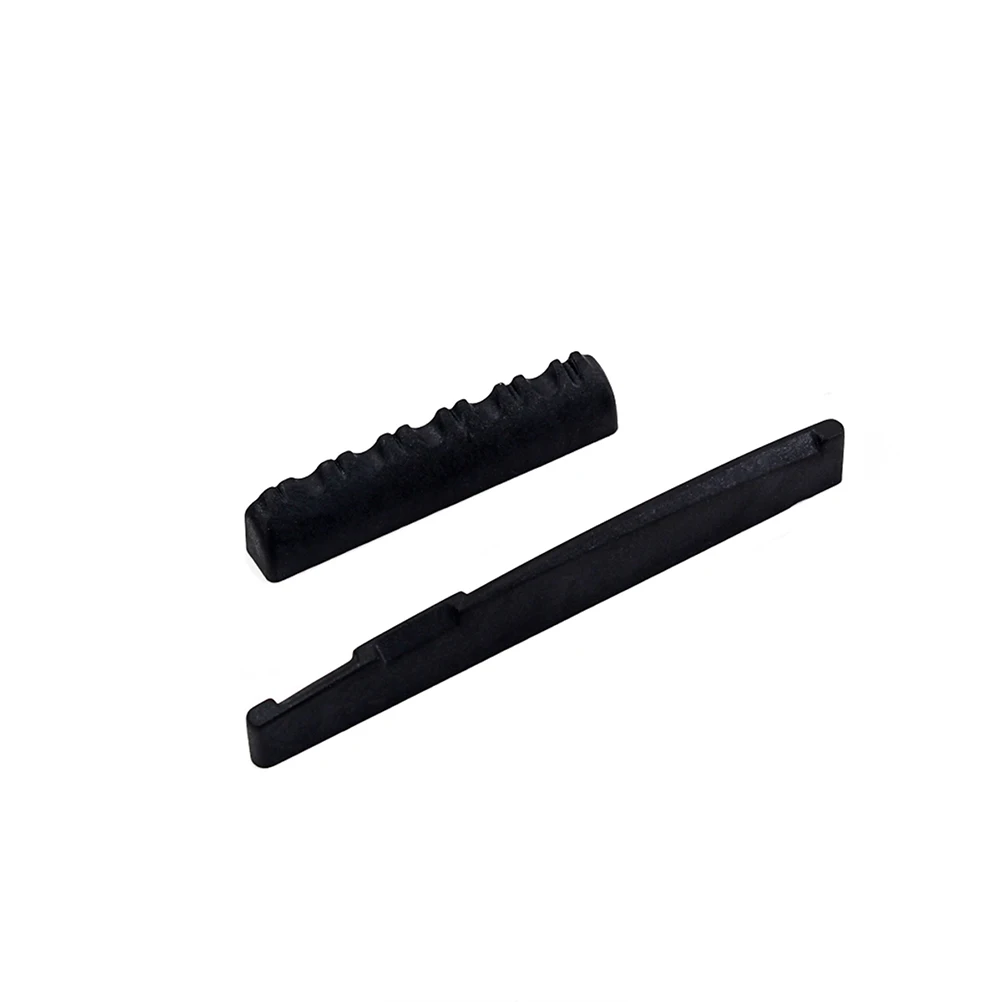 

Guitar Saddle Replacement Kit Black Guitar Saddle Easy To Cut For Better Sound Instrument Accessory