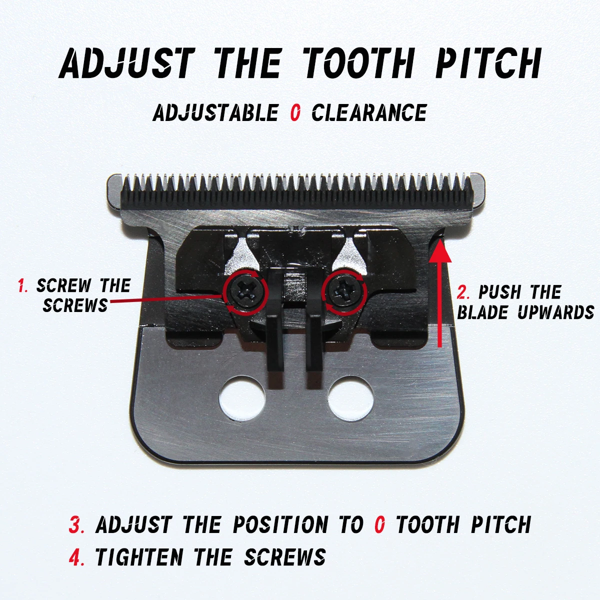 DKBAG Профессиональное лезвие триммера, лезвие триммера для контура, сменное лезвие машинки для стрижки волос, подходит для DK-078/S/MRD/GAMMA