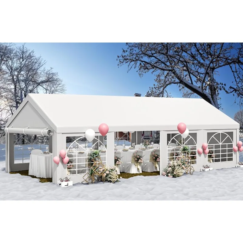 Spacious, Comfortable, Easy To Install, and Multifunctional Heavy Duty Gazebo Outdoor Party Wedding Tent Carport Shelter