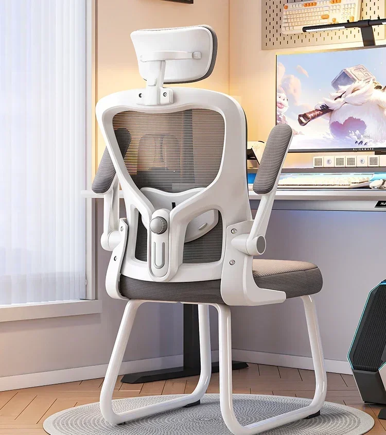 

Computer Chair Comfortable Home Ergonomic Gaming Chair House College Student Backrest Study Chair Bow Office Hot sales