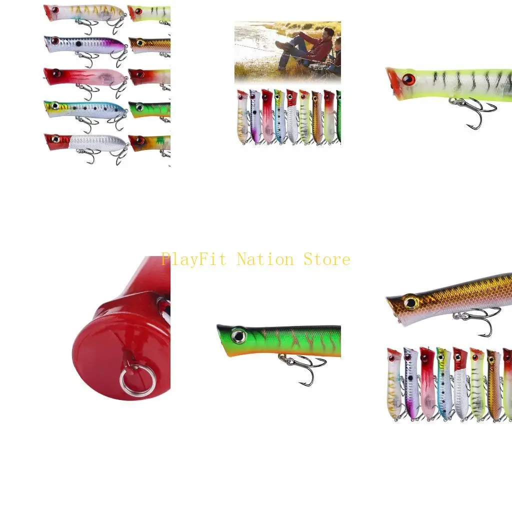 

242F Double Hook Slow Sinking Artificial Baits With Flexible Tail Realistic Swimming Lures For Enhances Catching Rate