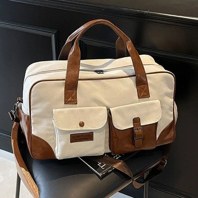 

Сумка на плечо для тренажерного зала и фитнеса, сухая и влажная сумка для йоги, плавания, спорта на открытом воздухе, сумка через плечо для путешествий на короткие расстояния, дорожные холщовые сумки