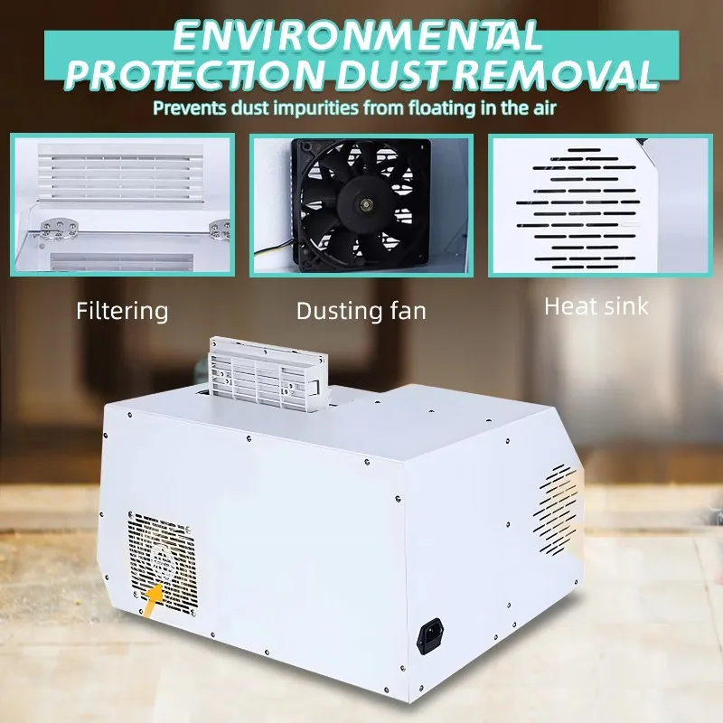 K3600 DM-6 تردد متغير سرعة خالية من الغبار مجوهرات معدنية التلميع الملمع آلة تلميع مع مجمع الغبار 4300 دورة في الدقيقة #4