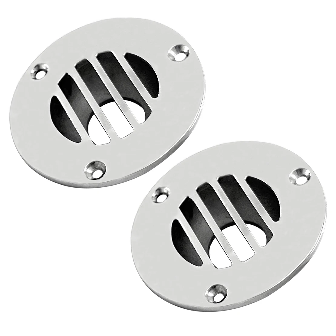 

2Pcs Floor Deck Drain Drainage Grill Vent Scupper Decoration for Boat Marine Yacht 63mm