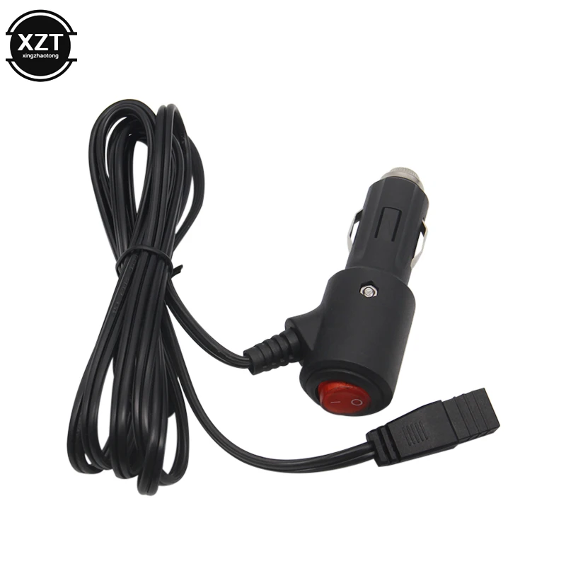 

NEW 12V 120W 10A Extension Cord Car Fridge Cable Power Switch Adapter Cord Electric Copper Wire Mini Refrigerator Extension Line