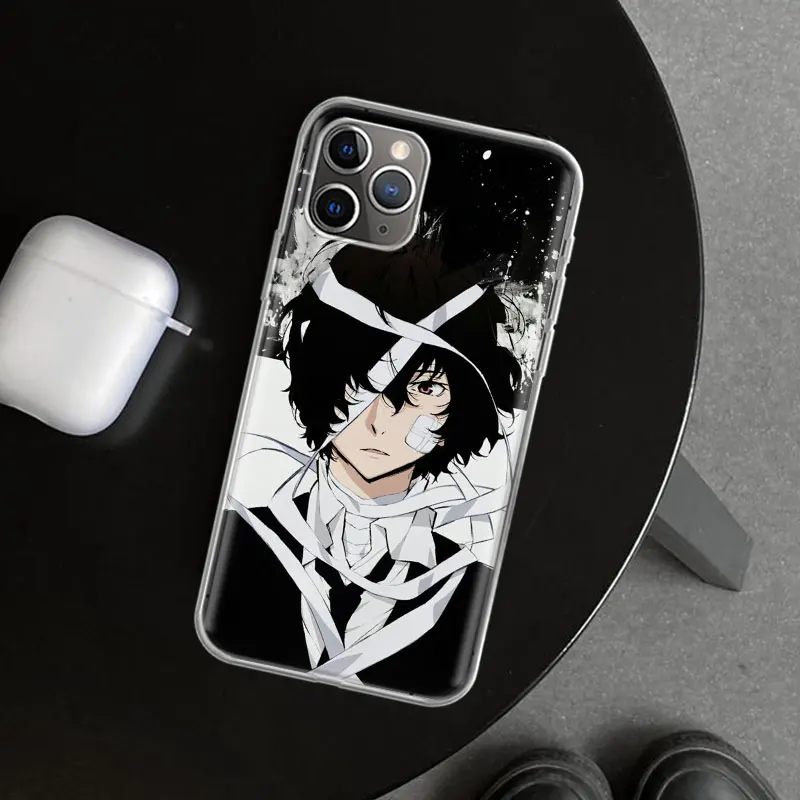 Bungou Stray Dogs Dazai Osamu Phone Case Cover For iPhone 11 12 13 14 15 16 Pro Max Apple X XS XR 7 Plus 8 + Art Customized Fund