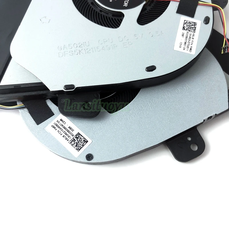 مروحة تبريد أصلية لـ Asus ROG ، وحدة المعالجة المركزية ، مبرد GPU ، GU502 ، GU502DU ، GU505DU ، GU502GV ، GA502IU ، 13NR03V0T02011 ، FM6D ، FM6F ، DC5V ، 0.5A ، جديدة