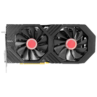 XFX RX580 4GB 2304sp Black Wolf Graphics Card Used Refurbished Rx 580 4g Graphics Card Wholesale Factory