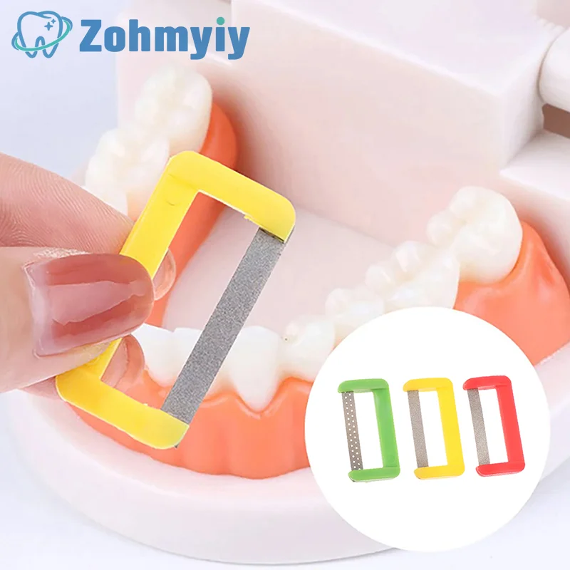 1PCS Random Orthodontic Interproximal Reduction Strips Easyinsmile Dental IPR System Kit Hand Use Polish Reusable & Autoclavable