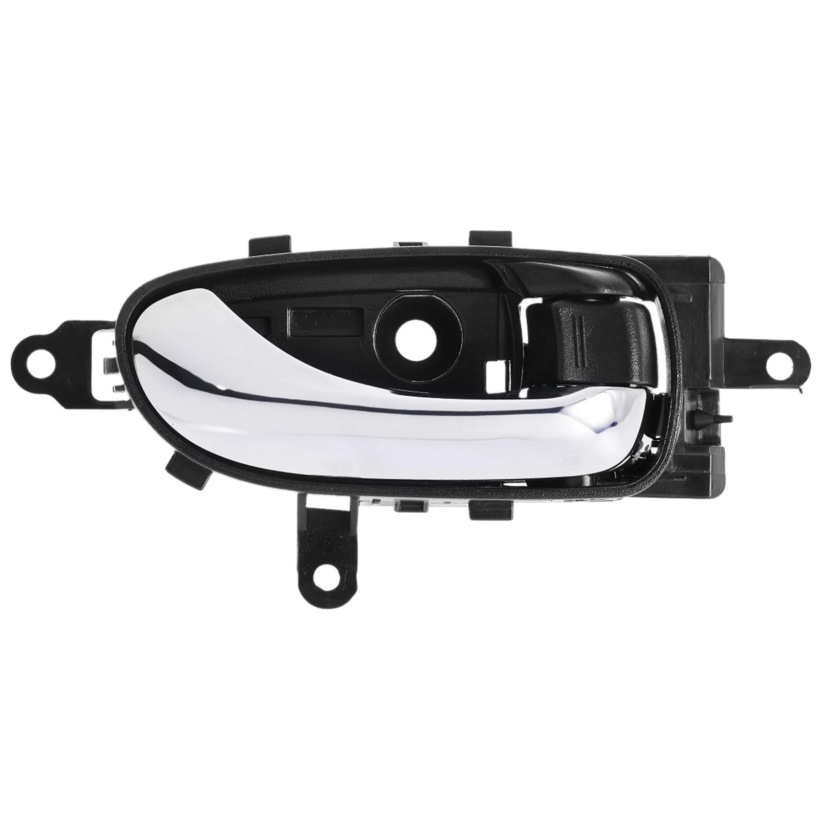 A-Premium Rear or Front Passenger Side Chrome & Black Interior Door Handle for Nissan Murano 2009-2014 LEAF 2011-2015 Quest