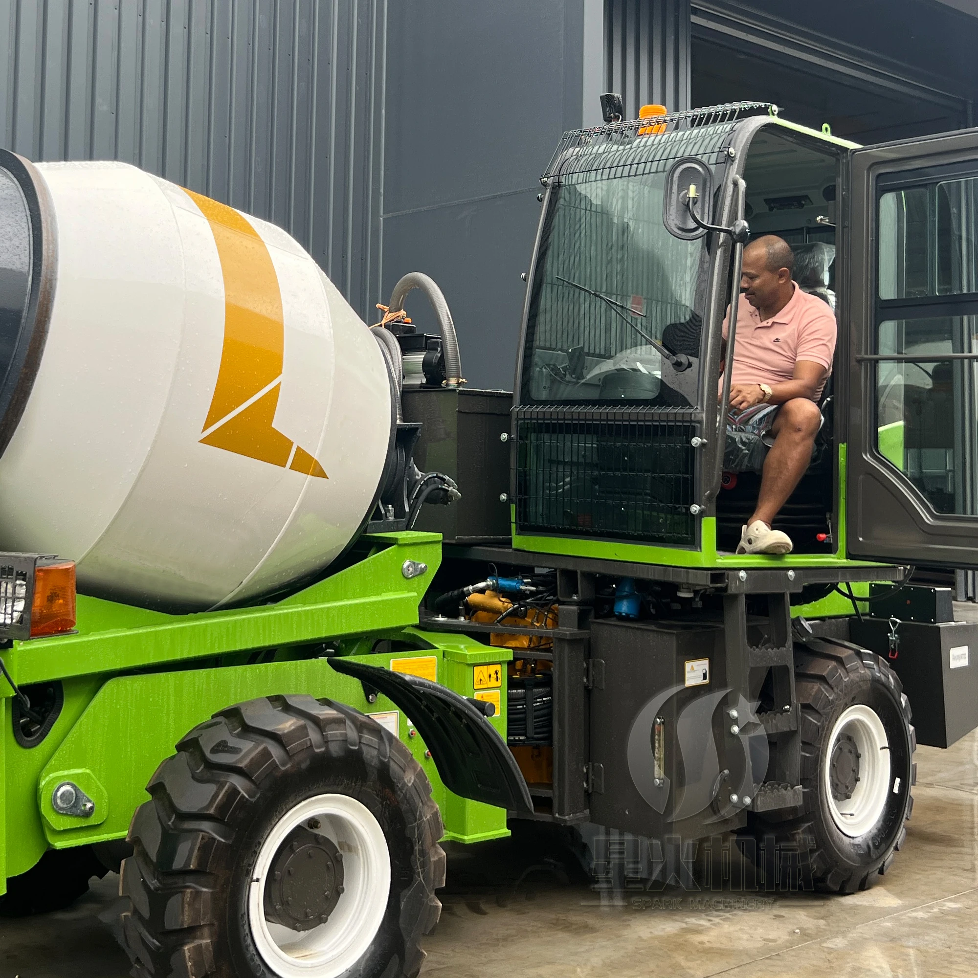 Harga Jual Mesin Truk Pengaduk - Concrete Mixer Machine ulasan dan harga