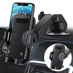 Sucker Car Phone Holder Mount Stand, Smartphone Celular Suporte, Suporte para iPhone, Xiaomi, Huawei, Samsung, Ventosa