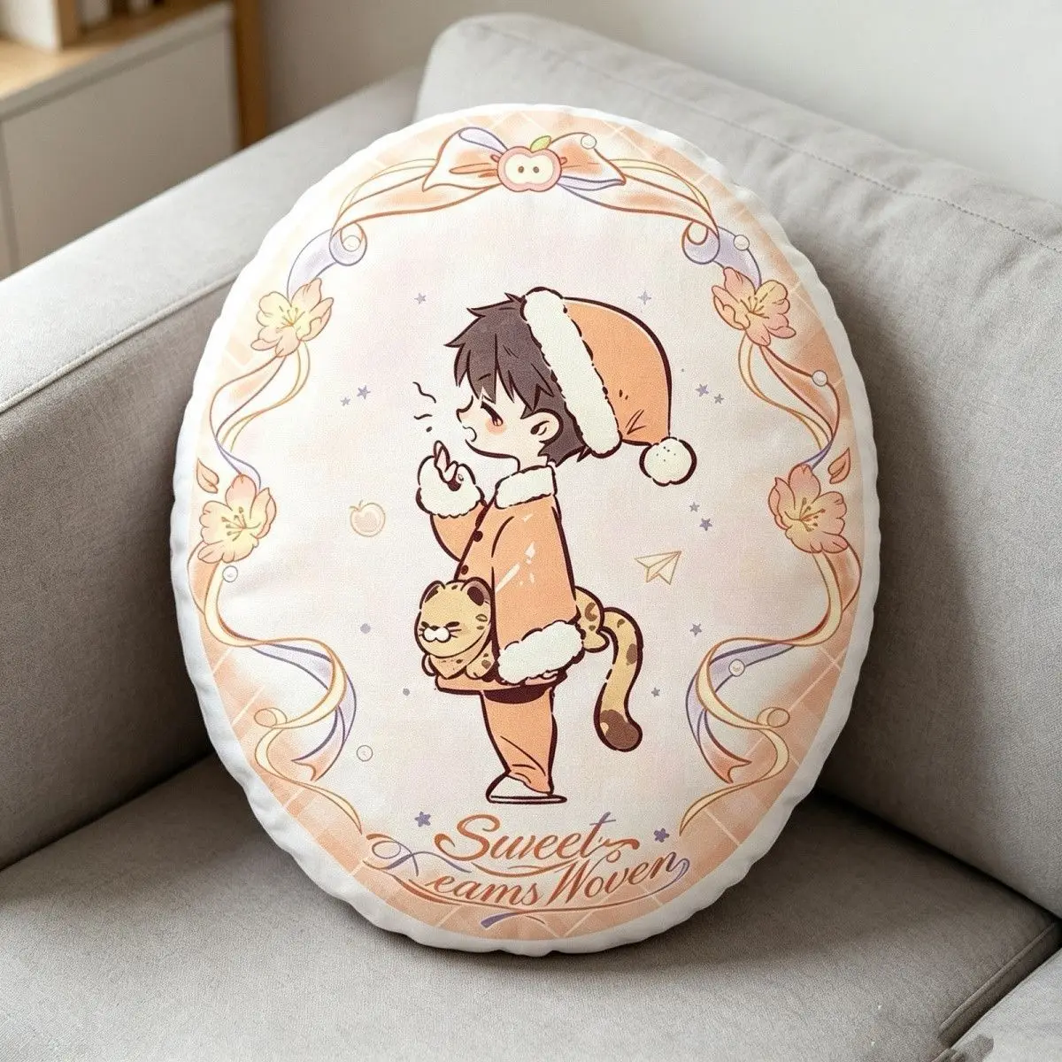Love and Deepspace Lumbar Back Pillow Sylus Xavier Rafayel Zayne Caleb Cute Waist Cushion Cosplay Birthday Halloween Gift