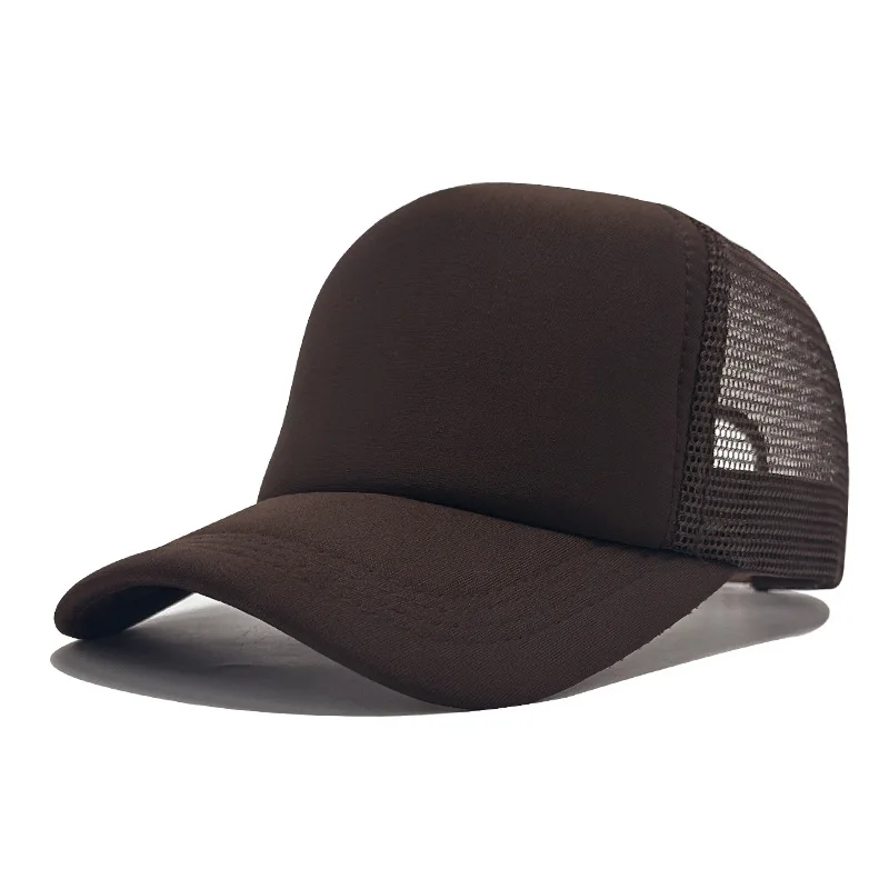 Op maat bedrukt logo Unisex Cap Casual effen baseball cap Verstelbare snapback hoeden Hip Hop Trucker Cap