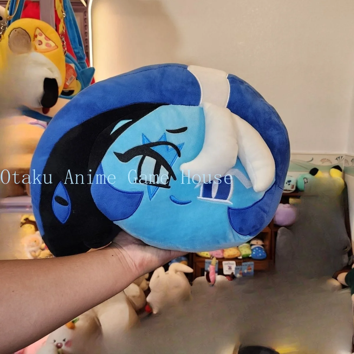 Muñeco de Peluche Original de Cookie Run: Kingdom Shadow Milk Cookie, Juguete de Peluche de Anime, Almohada para Abrazar, Cojín, Regalo de Cumpleaños, Cosplay