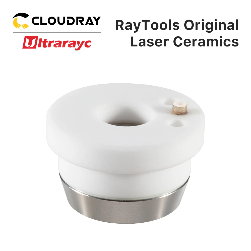 Ultrarayc Raytools originale 3D Ceramic 120515093A Dia.21.4mm 18mm filettatura M8 H12.9mm per Raytools BD04K testa di taglio Laser 3D