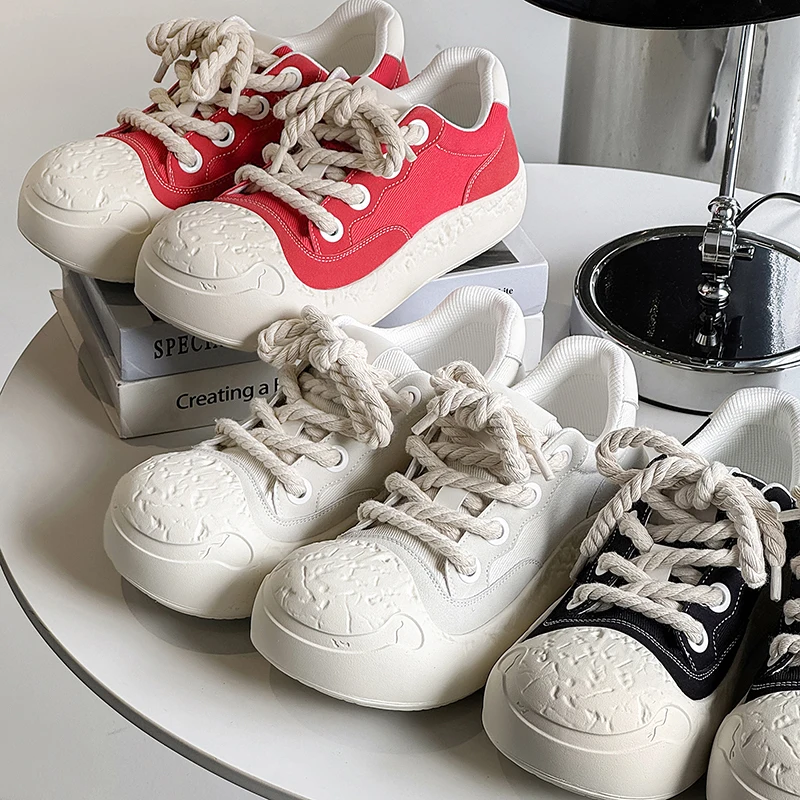 

2025 New Men’s Fashion Sneakers– Hong Kong Style, Chunky Sole, Height Increase, Breathable, Daily Commute & Sports