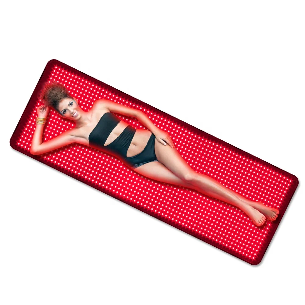 2024 OEM ODM LED 660nm 850nm Infrared Light Physical Therapy Blanket Device Full Body Mat Pain Relief Home Use