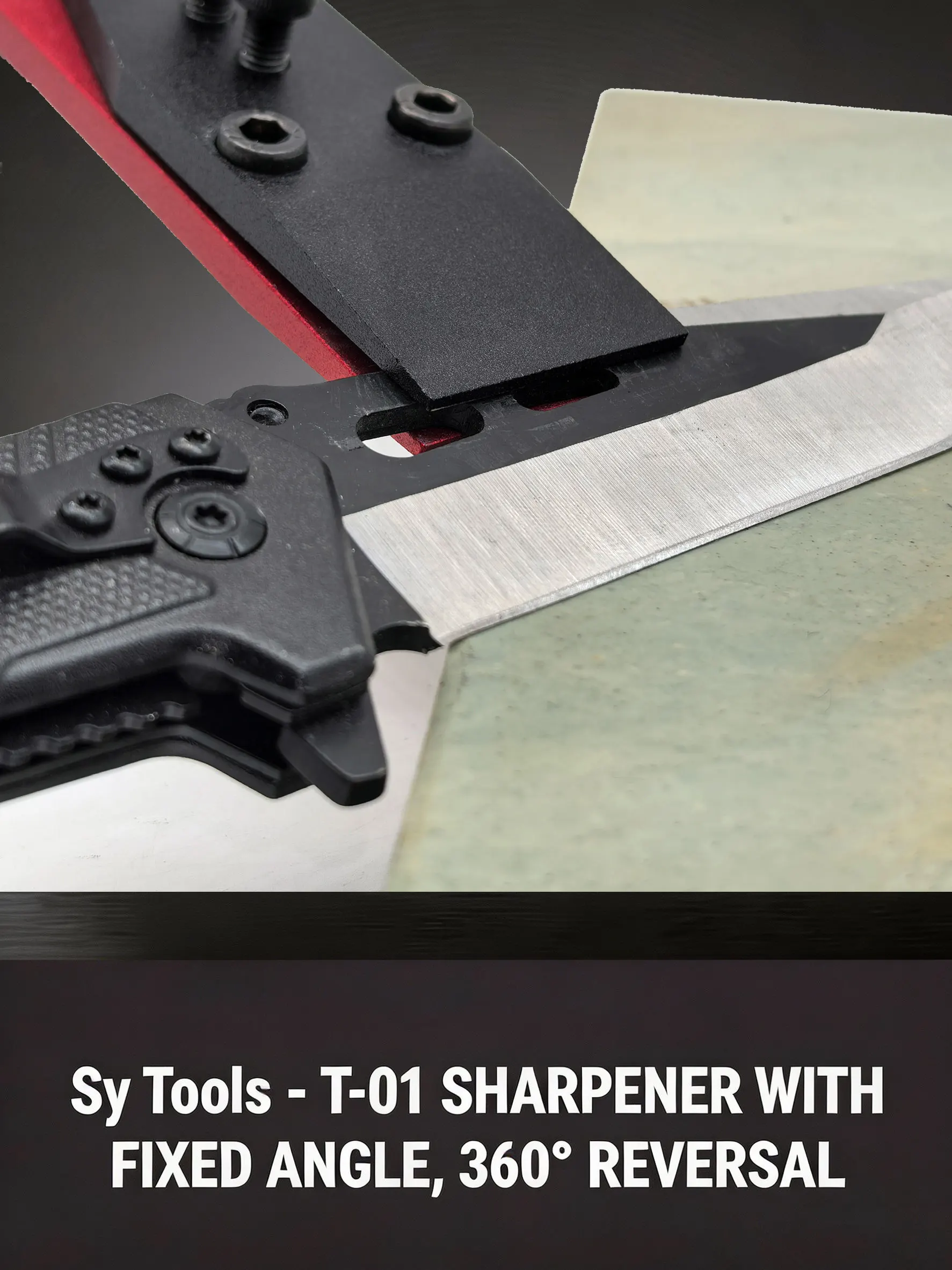 /Y-01 Universalklemme für die Befestigung von Messern in Festwinkel-Schärfsystemen Ruixin Pro/Sy Tools/Tsprof/Xarilk – Detail 14
