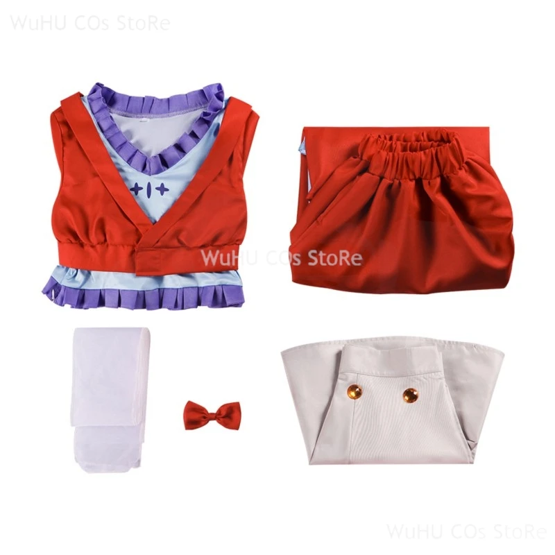 

Women Halloween Party Cosplay Suit Anime The Apothecary Diaries Cosplay Maomao Cosplay Costume Red Dance Suit Hanfu Maomao Wig