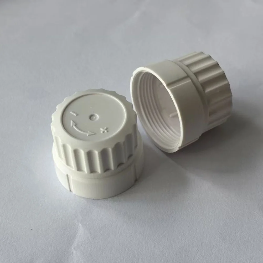 4Pcs White Plastic Replacement Adjusting Cap M30x1 5 For TRV Thermostatic Radiator Valve Home Radiator Heating Repair Component
