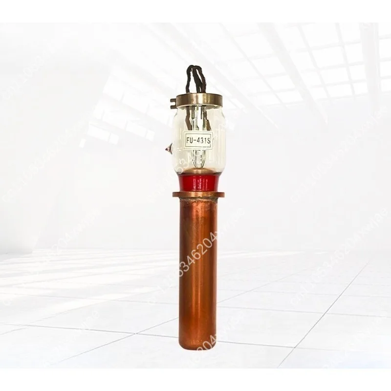 FU 431S Vacuum Tube RF Oscillator Glass Valve For High Frequency Welding Machine RF Generator