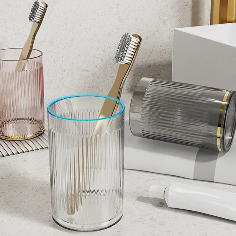 Gargle Cup Tooth Cup Home Use Set Toothbrush Cup Washing  Tooth Mug High-Looking Toothbrush Storage