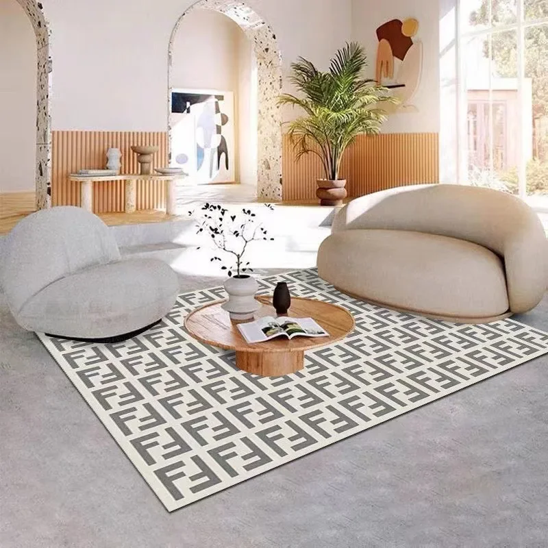 Modern Simple Large Size Living Room Carpet Bedroom Besides Decor Rug Non-slip Sofa Coffee Table Kids Room Mat Washable Doormat