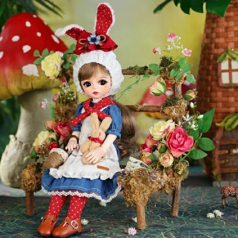 Oryginalna BJD Doris 30cm/6mm Księżniczka Symulacja SD Lalka Zabawka Figurka Akcji Zestaw do Makijażu Personalizowana Dziewczyna Prezent Prezent na Boże Narodzenie