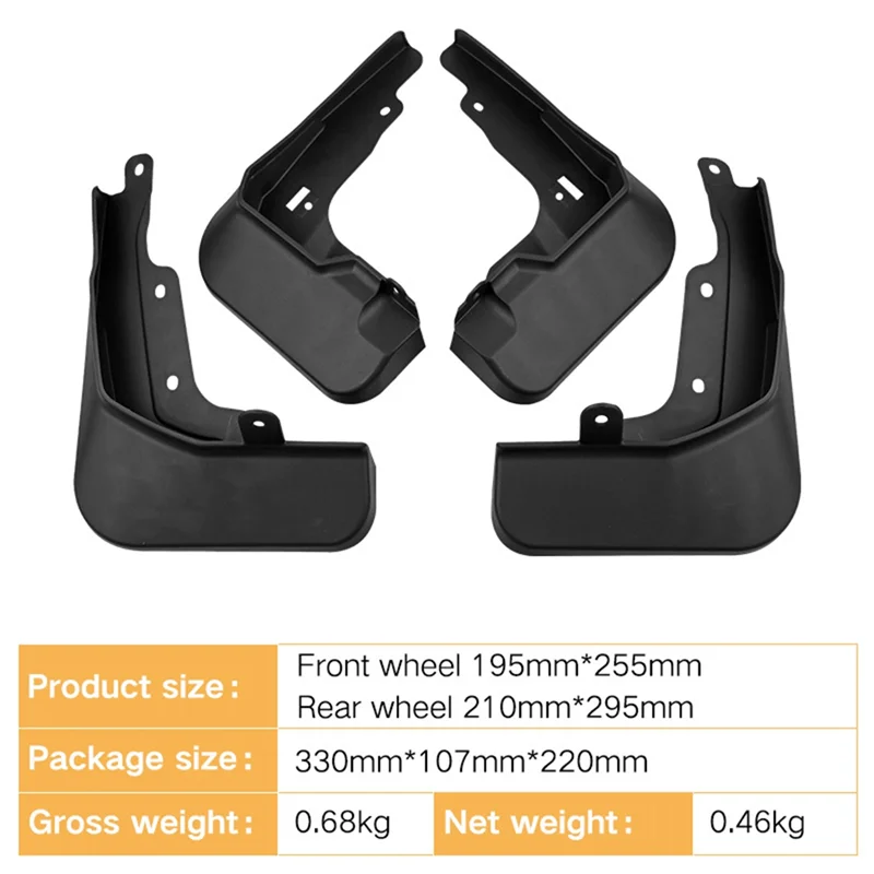 

Leading-Edge-4PCS Car Mudguard Mud Flaps Splash Mud Guard Fender For BMW X1 M Sport 2023 Car Accessories