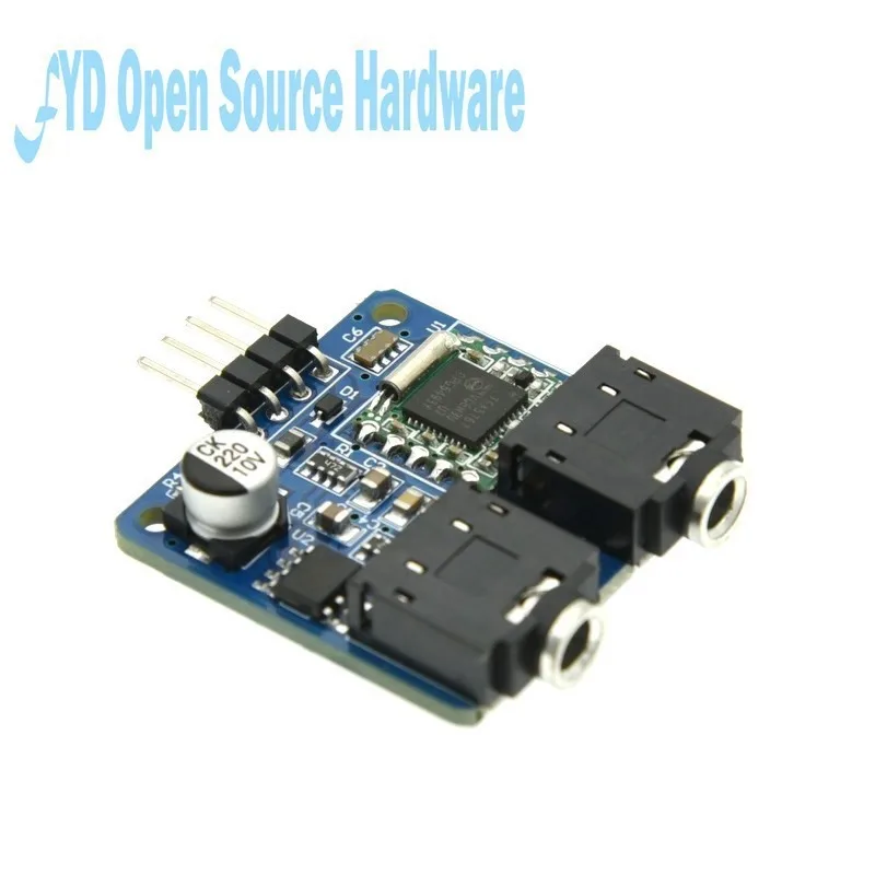 1PCS TEA5767 FM Módulo De Rádio Estéreo Para 76-108MHZ Com Cabo Livre Antena