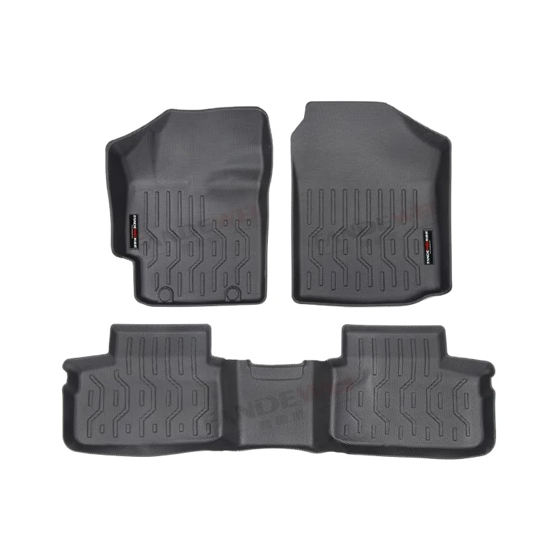 Wear Resistant Car Floor Mat for TOYOTA YARIS E Waterproof Carpets