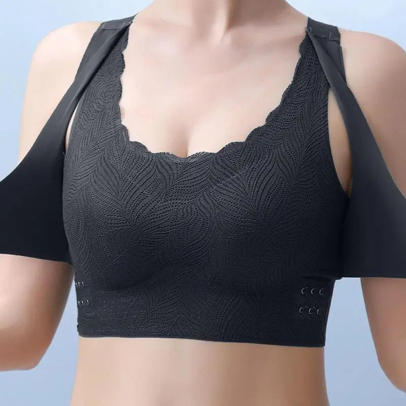 Lymphatic Bra Lymphvity Detoxification and Shaping & Powerful Lifting Bra Full-Coverage T-Shirt Bra Shaping Wireless Silky Bra