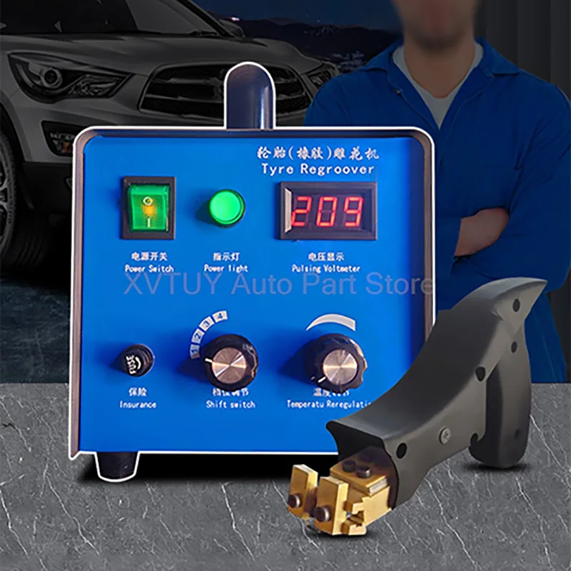 

Car Tire Engraving Slotting Machine Rubber Tire Refurbishing Marking Device Solid Tire Engraving Rubber Roller Slotting Sturdy